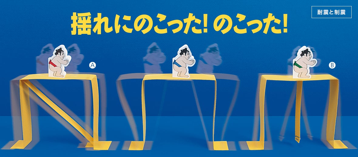 揺れにのこった!のこった!